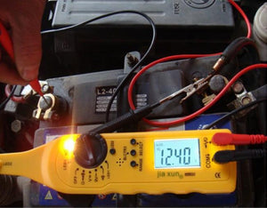 Testeur contrôleur faisceau électrique détecteur panne fil électrique auto btp camping car agricole
