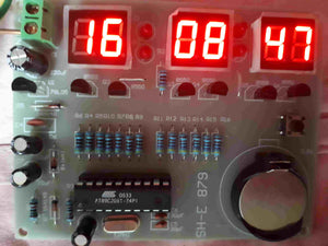 DIY Kit AT89C2051 Horloge numérique – MILENA SPB