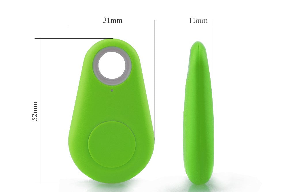Mini Localisateur Porte-Clés Traceur Anti-Perte Bluetooth 4.0 Universel  avec Alarme Coloris Vert