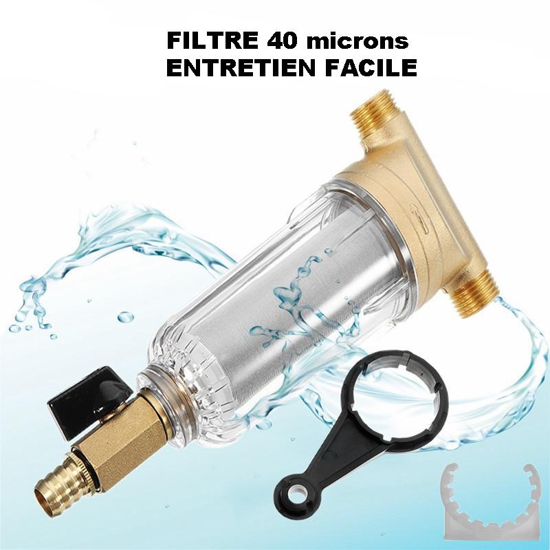 Filtre  eau 40 microns  Water Filters Front Purifier