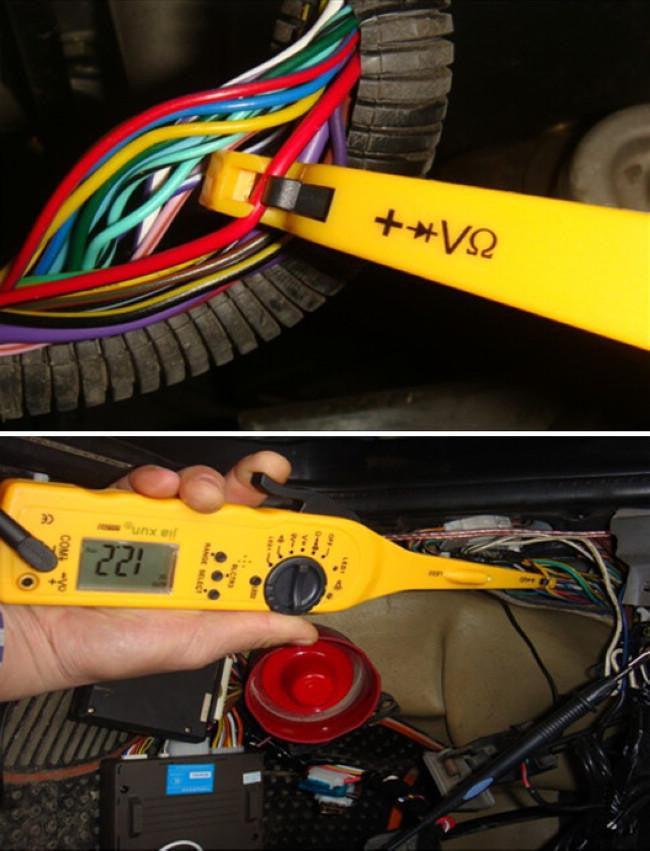 Yosoo Circuit Tester Testeur de circuit de fil électrique, testeur de  circuit de tension de voiture, stylo de sonde de voiture, stylo de sonde de  6V 12V 24V volts : : Bricolage