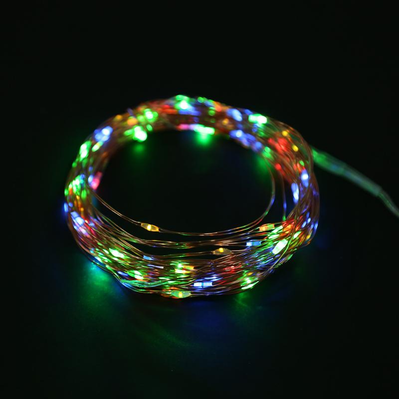Corde de LED couleur solaire étanche  Christmas decoration lights