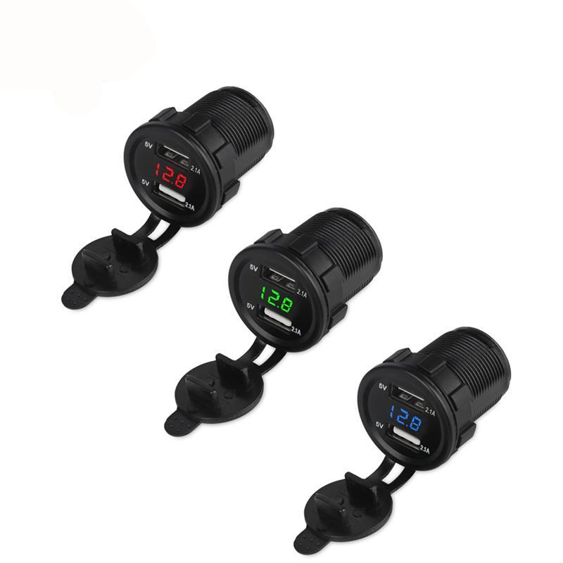  dc 12v dual usb car charger  USB CHARGER PRISE FIXE