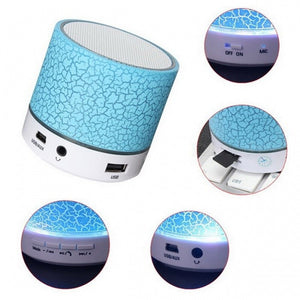 haut-parleur à LED bluetooth pour iphone et android